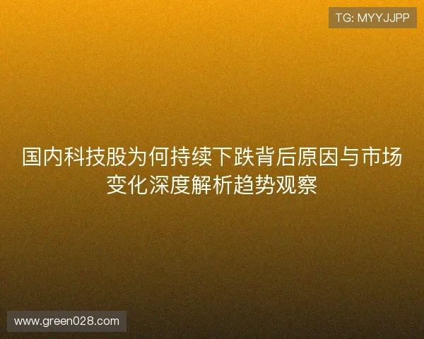 国内科技股为何持续下跌背后原因与市场变化深度解析趋势观察 国内科技股为何持续下跌背后原因与市场变化深度解析趋势观察